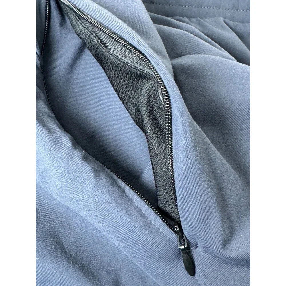 Public Rec Performance Pants Mens 42 Gray Stretch Travel Lounge Zip‎ Pockets